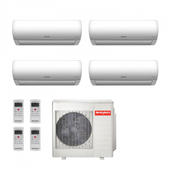 Мульти сплит система Shivaki SRH-PM362DC на четыре комнаты